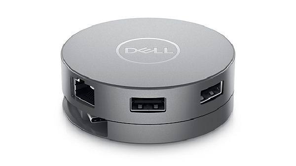  Dell 6-in-1-USB-C-Multiport-Adapter – DA305